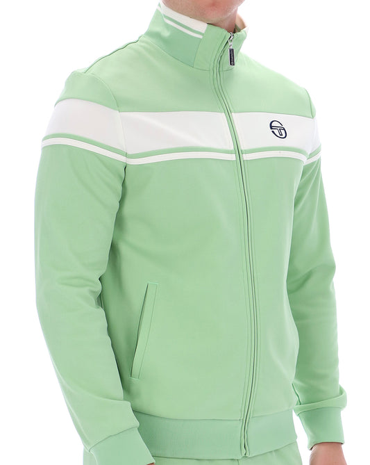 Sergio Tacchini Sergio Tacchini Masters Track Top Grün/Gardenia