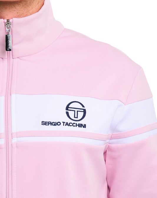 Sergio Tacchini Sergio Tacchini Masters Trainingsjacke Pink/Weiß