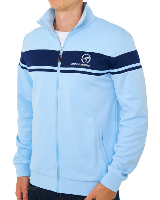 Sergio Tacchini Sergio Tacchini Masters Track Top Sky Blue/Navy