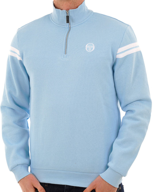 Sergio Tacchini Sergio Tacchini Maurizio Zip Sweat Himmelblau
