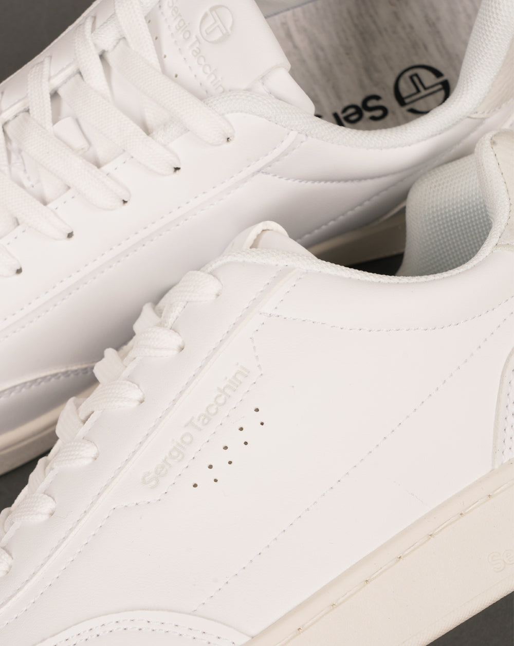 Sergio Tacchini New Action LTX Trainers Total White