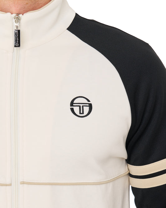 Sergio Tacchini Sergio Tacchini Orion Track Top Gardenia/Black