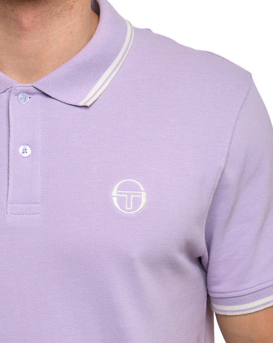 Sergio Tacchini Sergio Tacchini Polohemd mit Distel-/Gardenien-Motiv