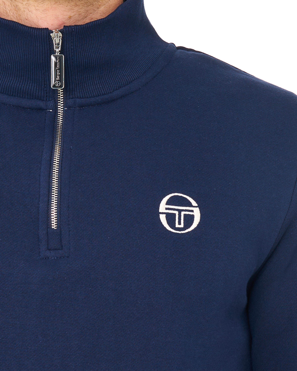 Sergio Tacchini Vido 1/4 Zip Sweat Navy Blue