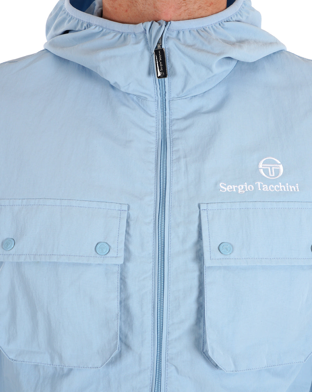 Sergio Tacchini Terrace Pocket Jacke Himmelblau