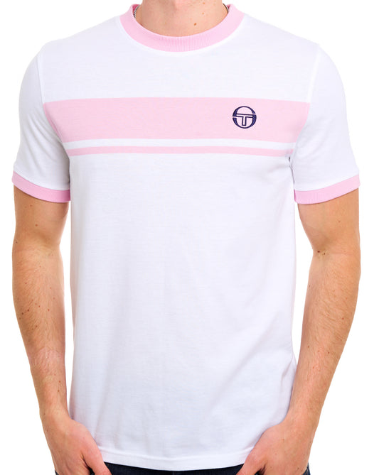 Sergio Tacchini Sergio Tacchini Masters T-Shirt Weiß/Pink