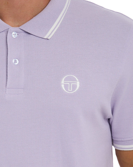 Sergio Tacchini Sergio Tacchini Polohemd mit Distel-/Gardenien-Motiv