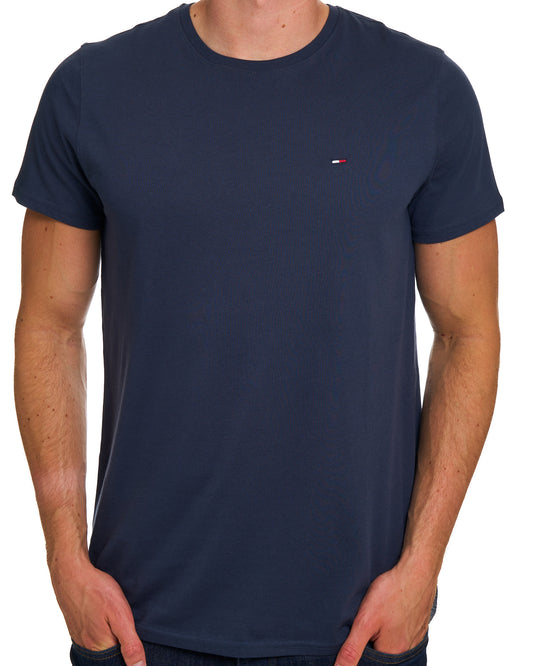 Tommy Jeans Tommy Jeans T-Shirt mit Rundhalsausschnitt, Marineblau