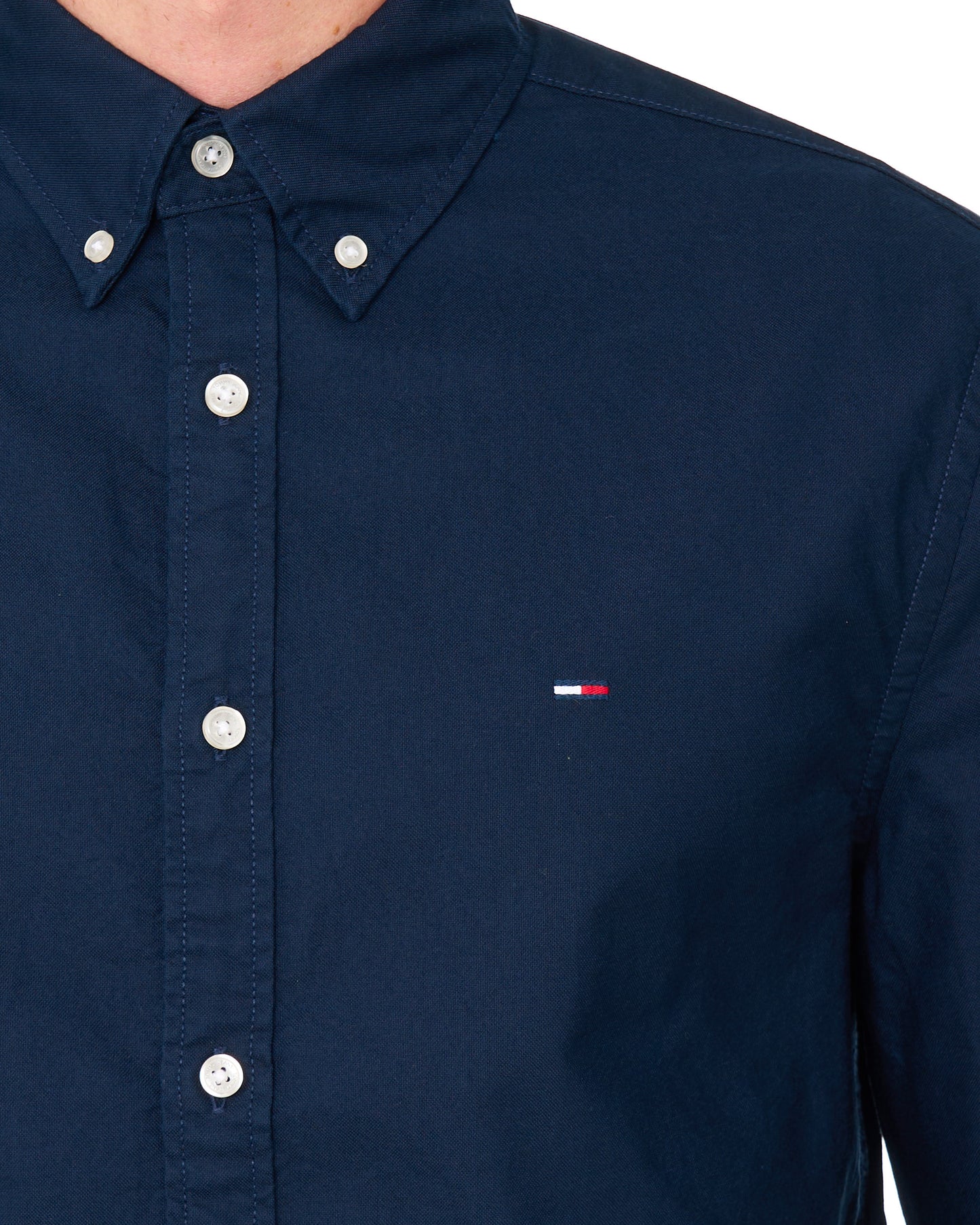 Tommy Jeans Oxford Shirt Dark Blue