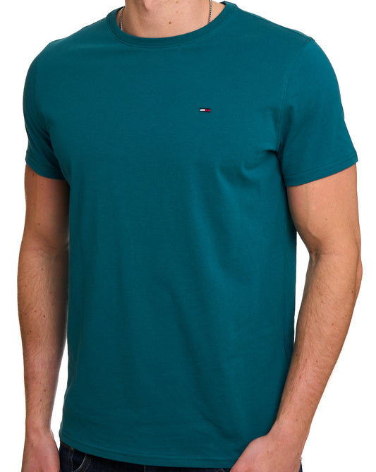 Tommy Jeans Tommy Jeans Slim Fit T Shirt Polar Teal