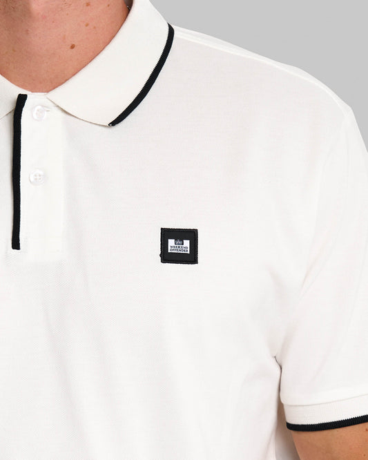 Weekend Offender Weekend Offender Cadwell Polo Shirt Off White