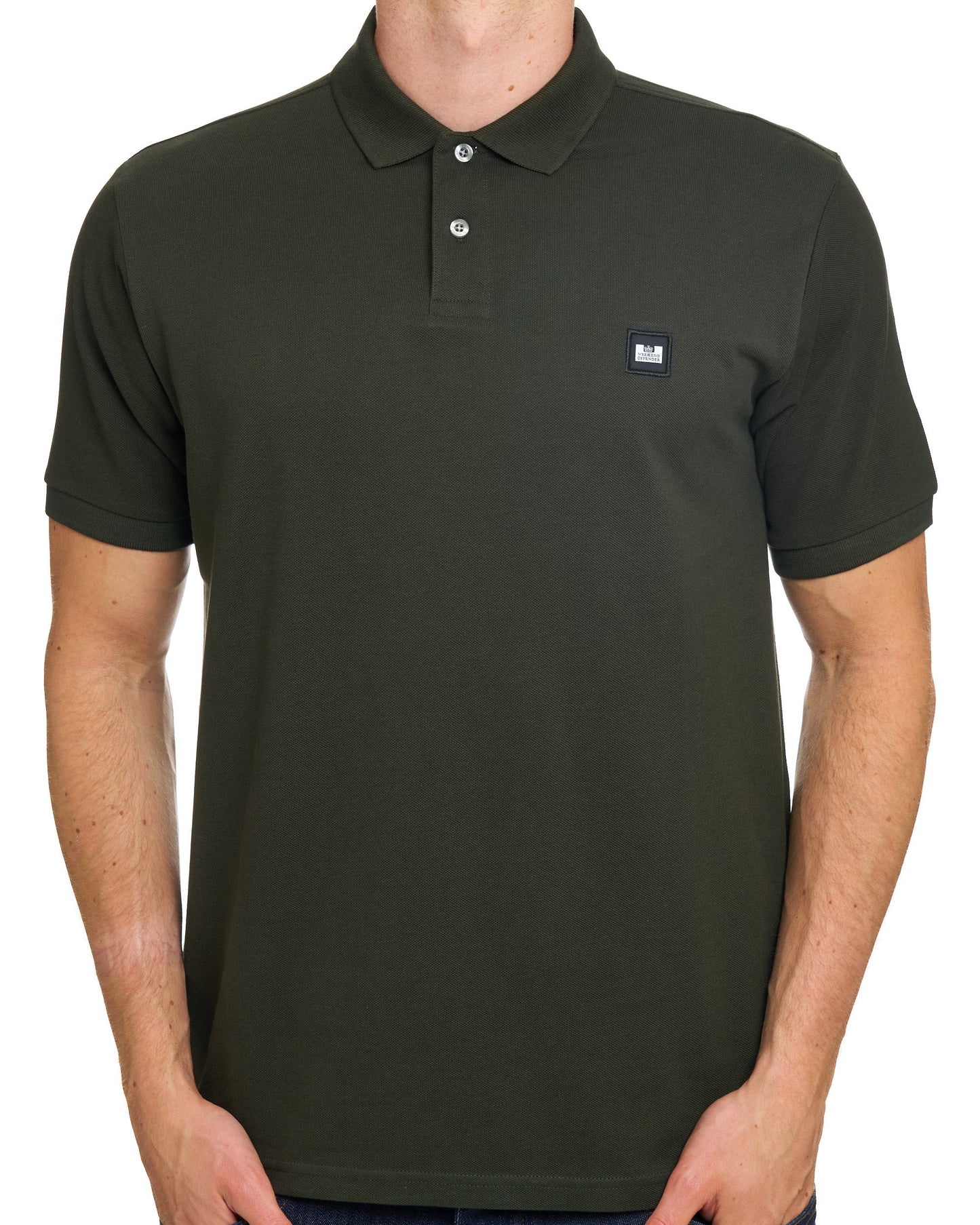 Weekend Offender Heathcote Poloshirt Dunkelgrün