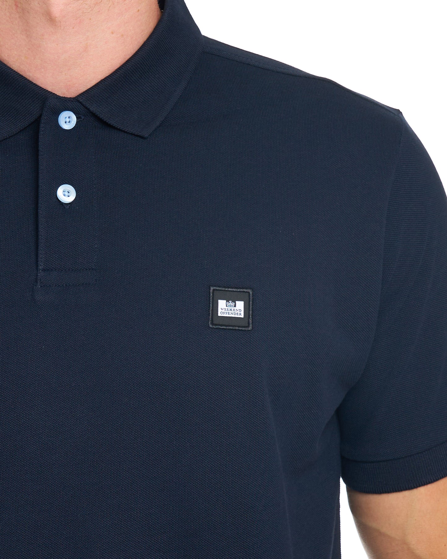 Weekend Offender Heathcote Poloshirt, Marineblau