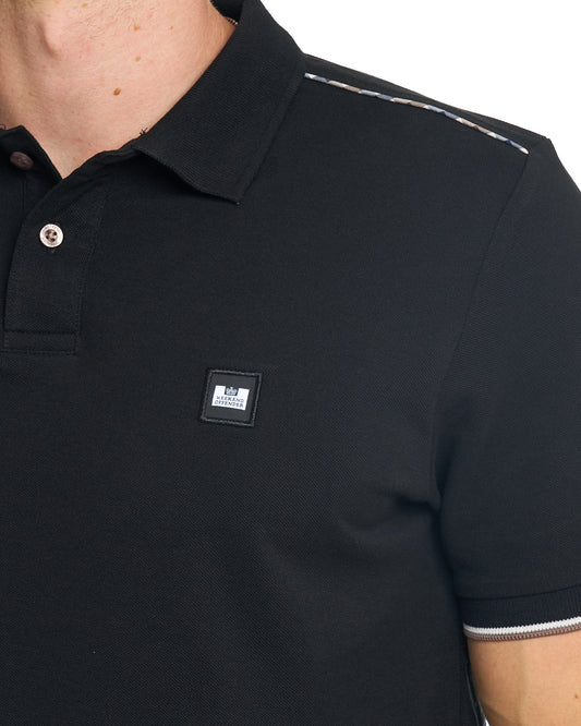 Weekend Offender Weekend Offender Sakai Poloshirt Schwarz
