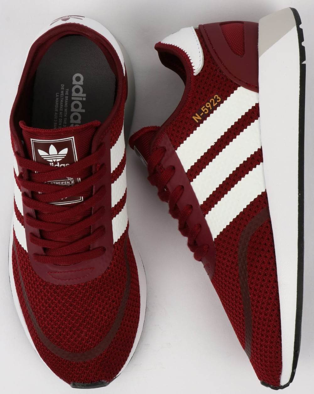 Adidas N-5923 Trainers Burgundy/White