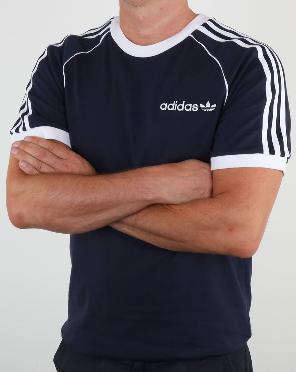 Adidas Originals 3 Stripes Cali T Shirt Legend Ink
