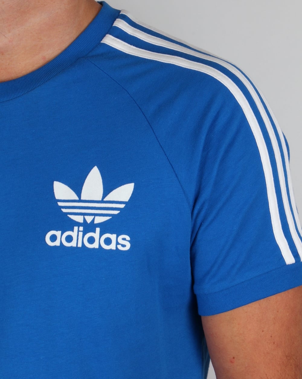 Adidas Originals 3 Stripes T-shirt Bluebird Blue