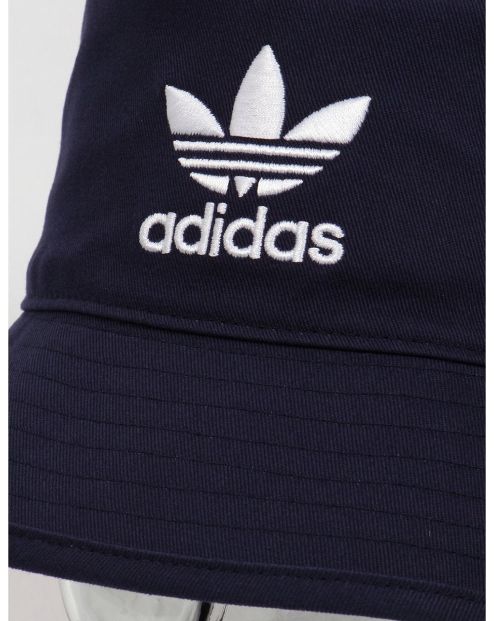 Adidas Originals Bucket Hat With Trefoil Navy