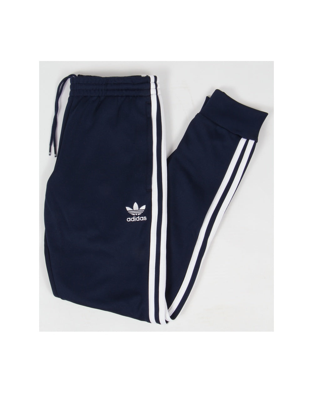 Adidas Originals Superstar Cuffed Track Bottoms Navy Blue