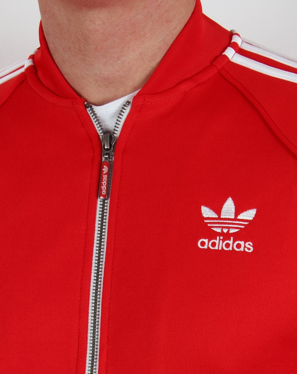 Adidas Originals Superstar Track Top Red/White