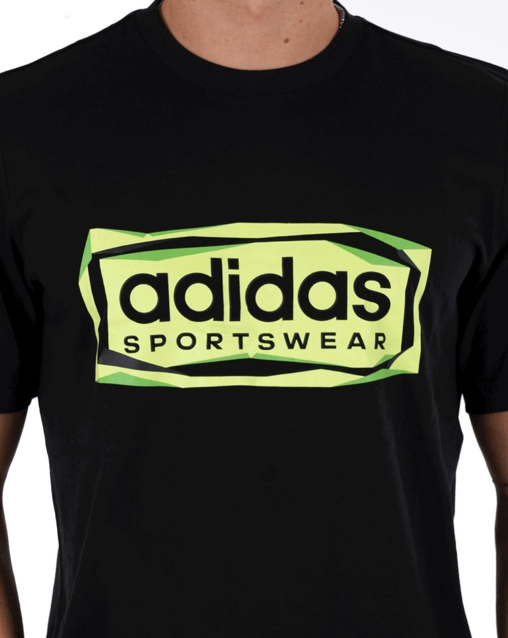 Adidas Sportswear Logo T-Shirt Black