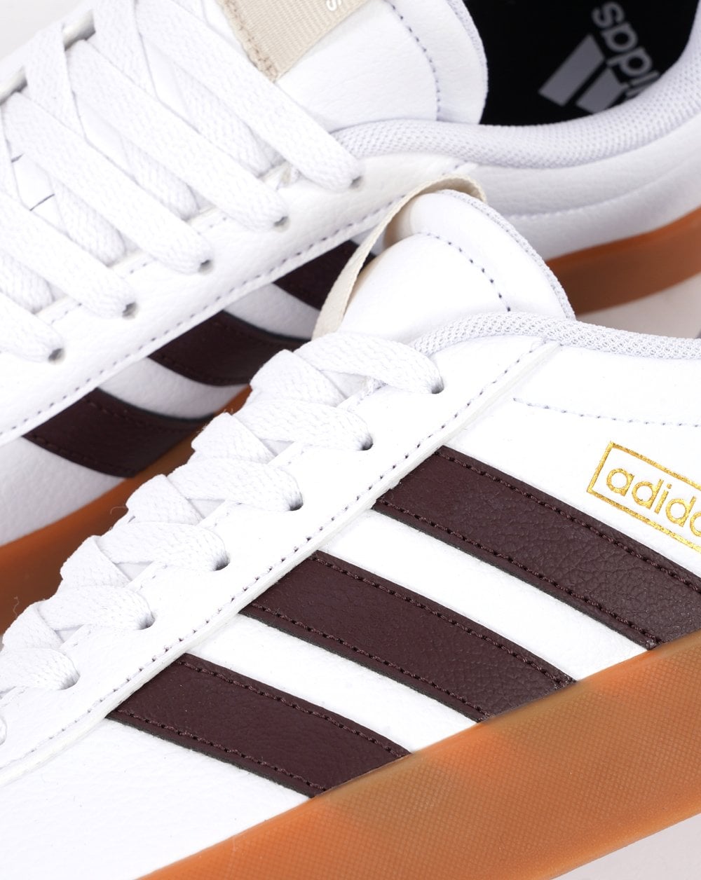 Adidas VL Court 3.0 Trainers White / Gum