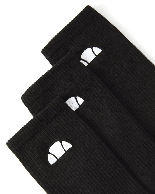 Ellesse Ellesse Alacre Crew Socken, 3er-Pack, Schwarz