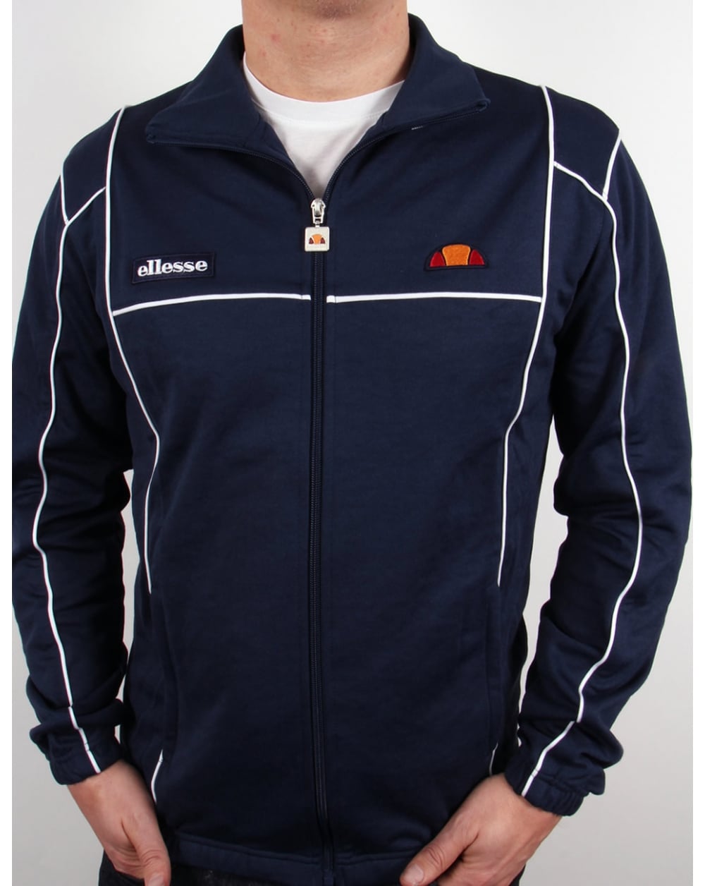 Ellesse Dolamiti Track Top Navy
