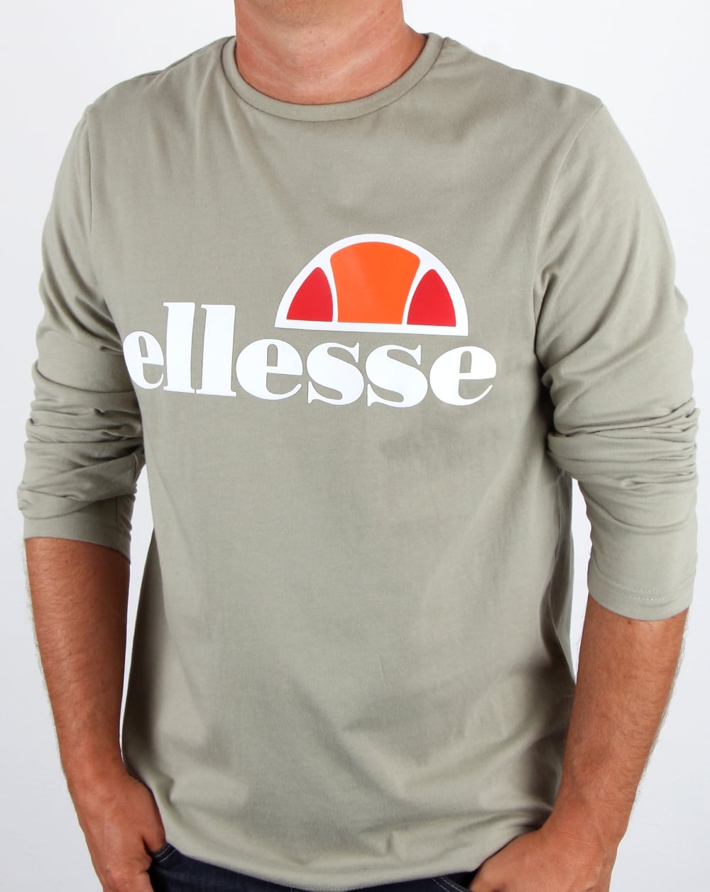 Ellesse Grazie Long Sleeve T Shirt Seagrass