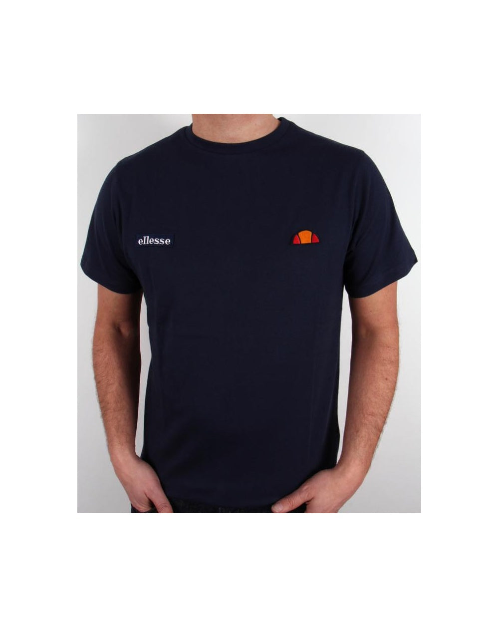 Ellesse Pro Dual Badge T-shirt Navy