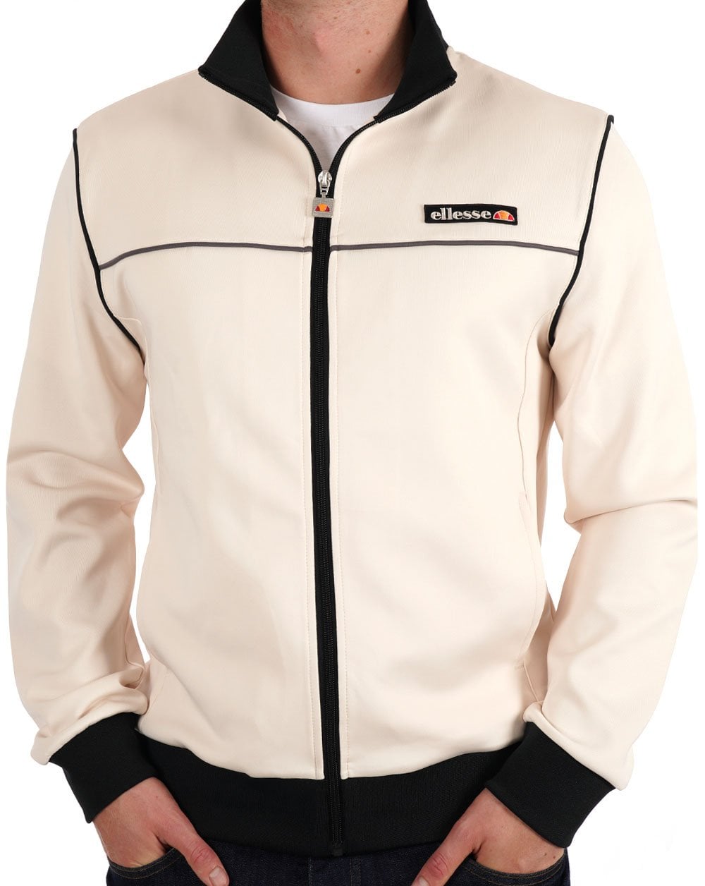 Ellesse San Marino Track Top Off White