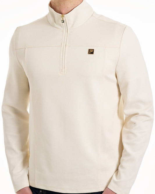 Fila Gold Fila Gold Hogan 1/4 Zip Top Kokosmilch