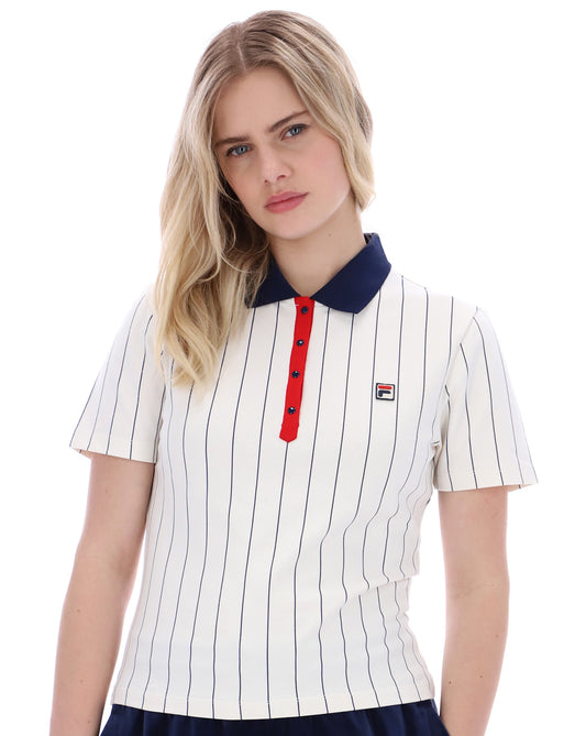 Fila Women Fila Vintage Bai Poloshirt Gardenia