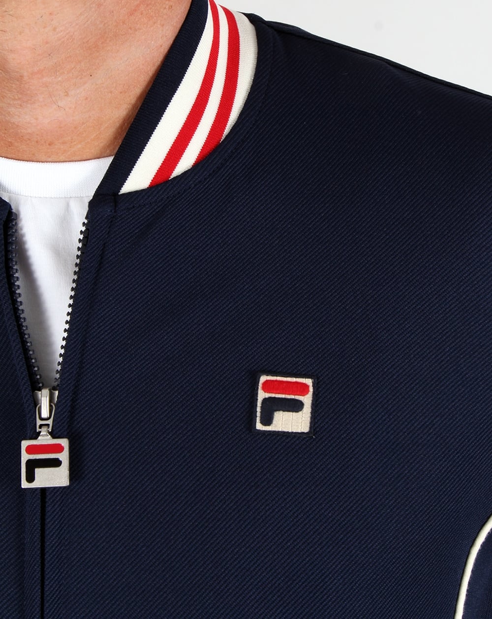 Fila Vintage Bara Track Top Navy