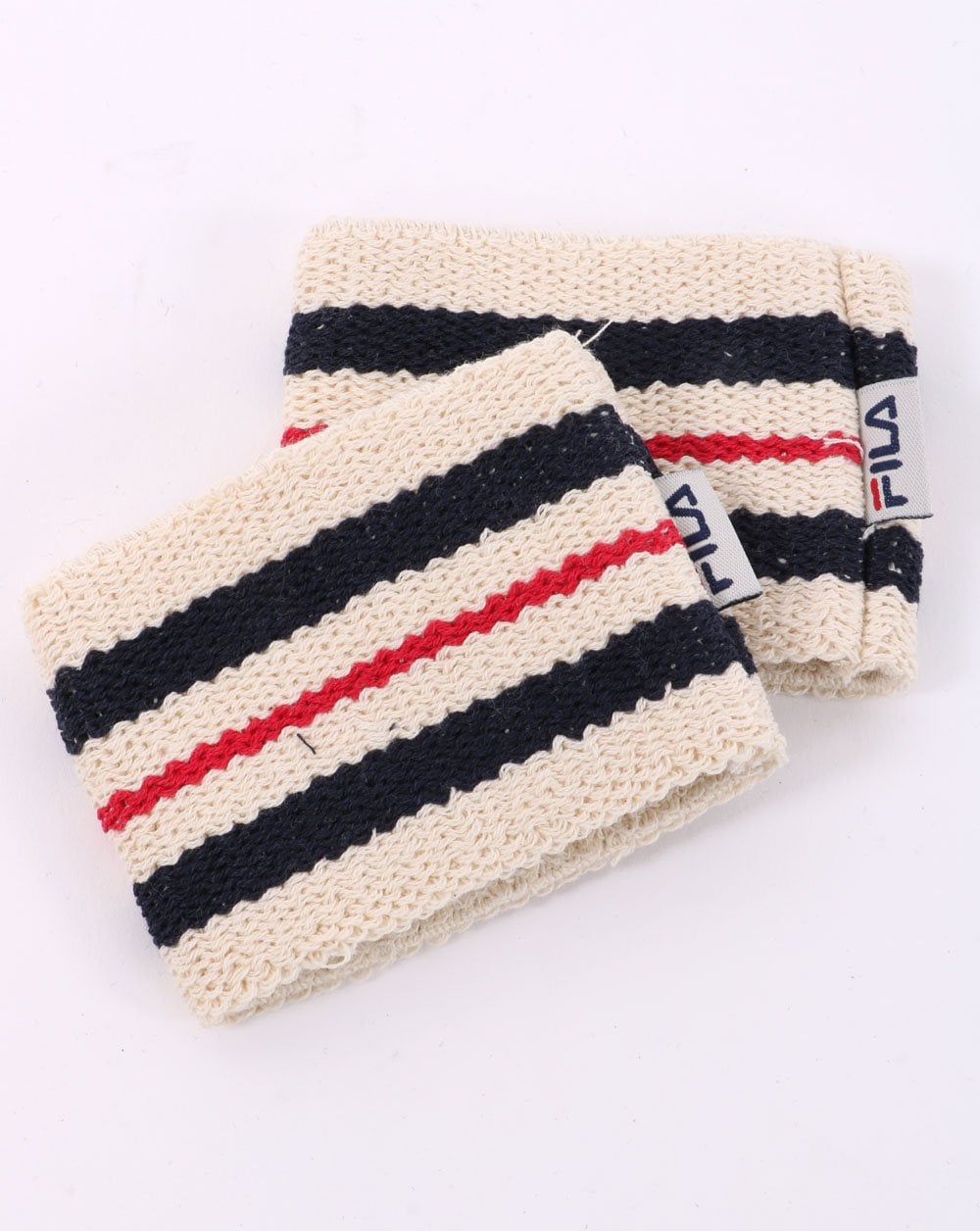 Fila Vintage Borg Sweatband Double Pack Gardenia