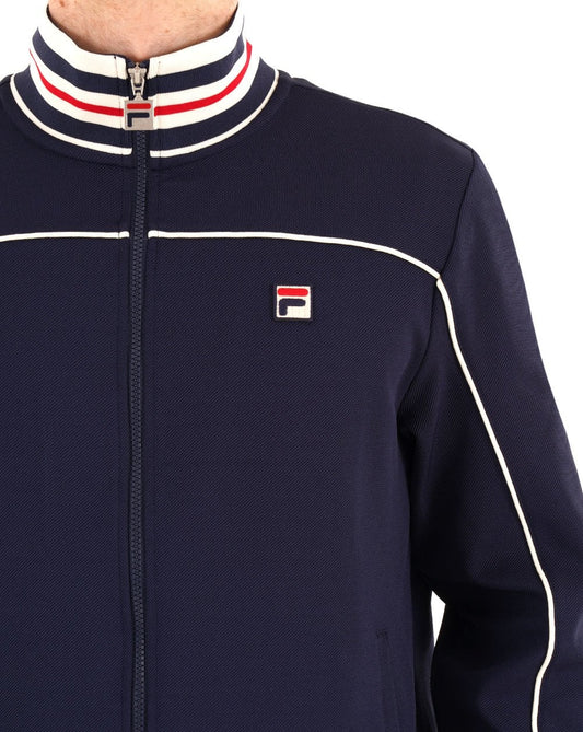 Fila Vintage Fila Vintage Federico Trainingsjacke, Marineblau
