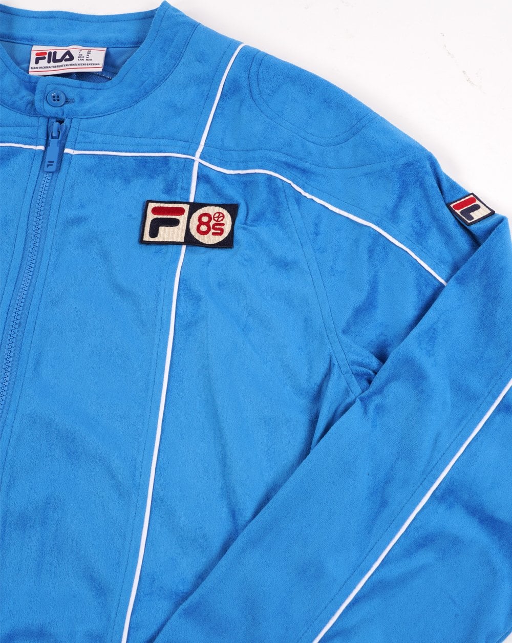 Fila Vintage Terrinda Mk3 Pro Badged Track Top French Blue/White