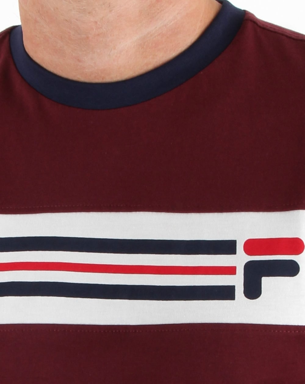 Fila Vintage Vandorno T Shirt Rum Raisin