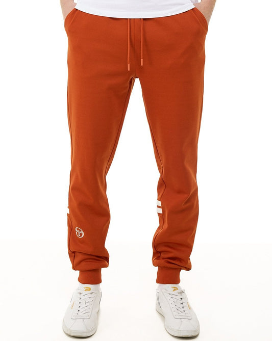 Sergio Tacchini Sergio Tacchini Dallas Trainingshose mit Bündchen, Farbe: Gebranntes Orange