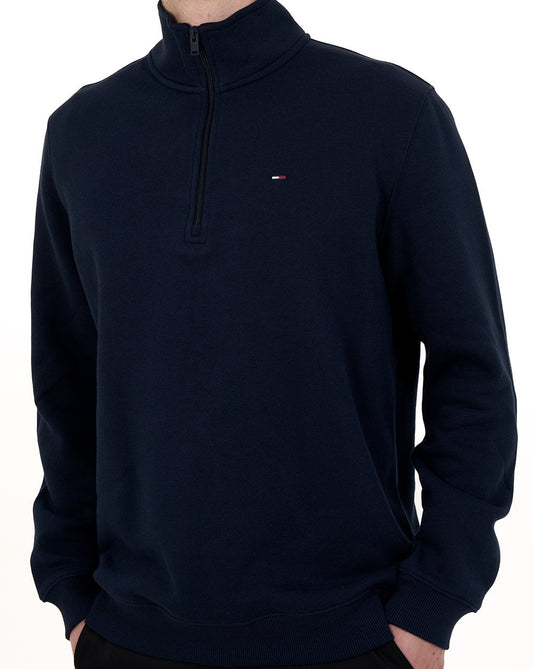 Tommy Hilfiger Tommy Jeans 1/4 Zip Sweater Dunkelblau