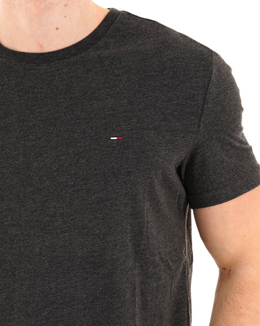 Tommy Hilfiger Tommy Jeans Jasper T-Shirt, Schwarzmeliert