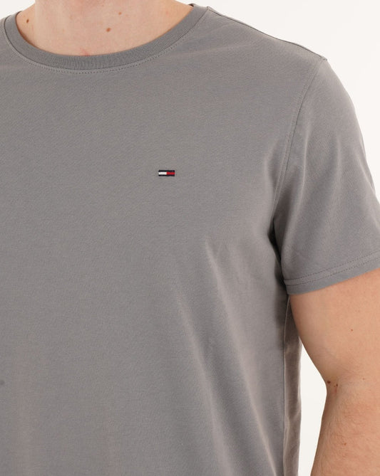 Tommy Hilfiger Tommy Jeans Slim Fit T-Shirt, Kieselgrau