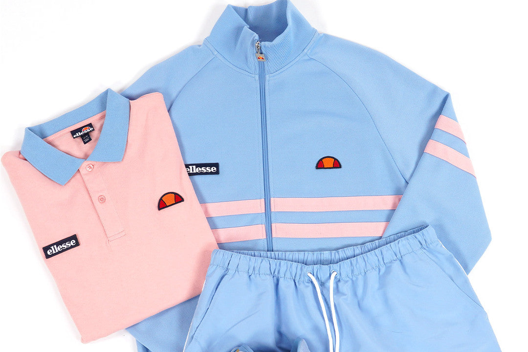 ellesse rimini track top pink