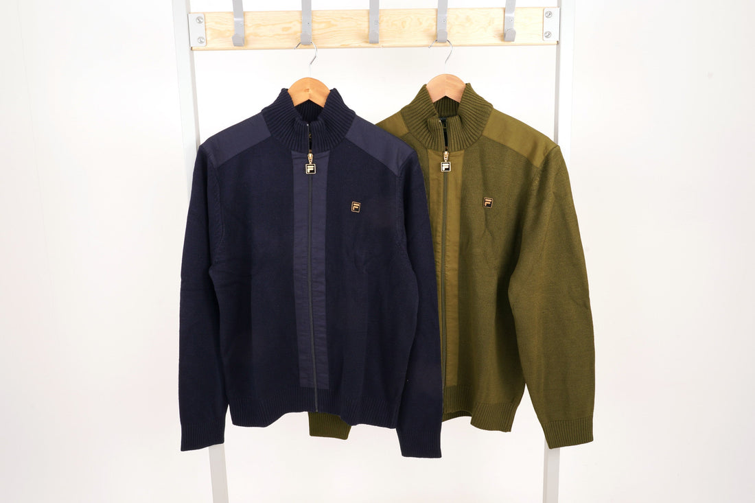 FILA Gold Zip Through Knit