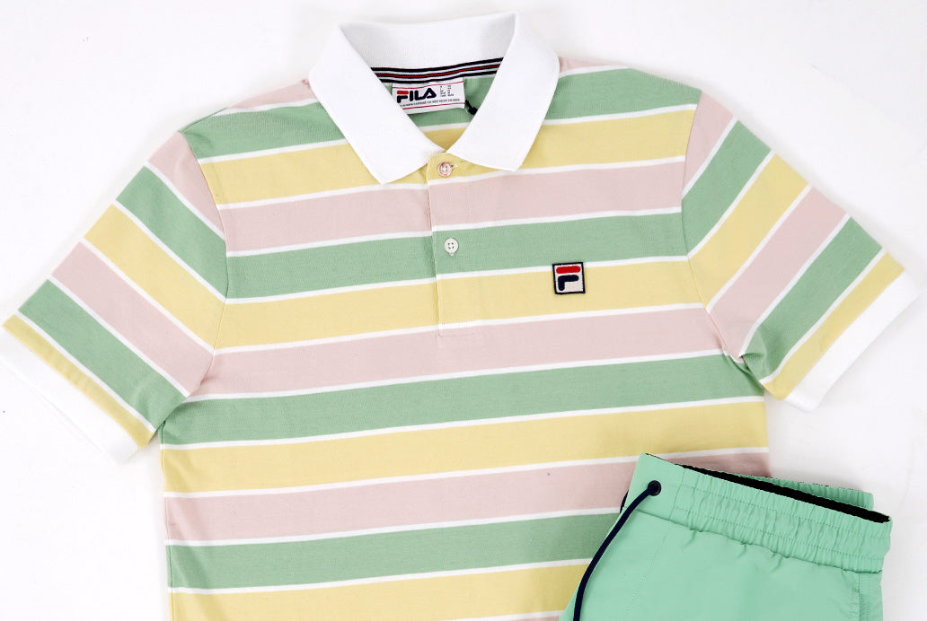Fila Striped Polo Shirt