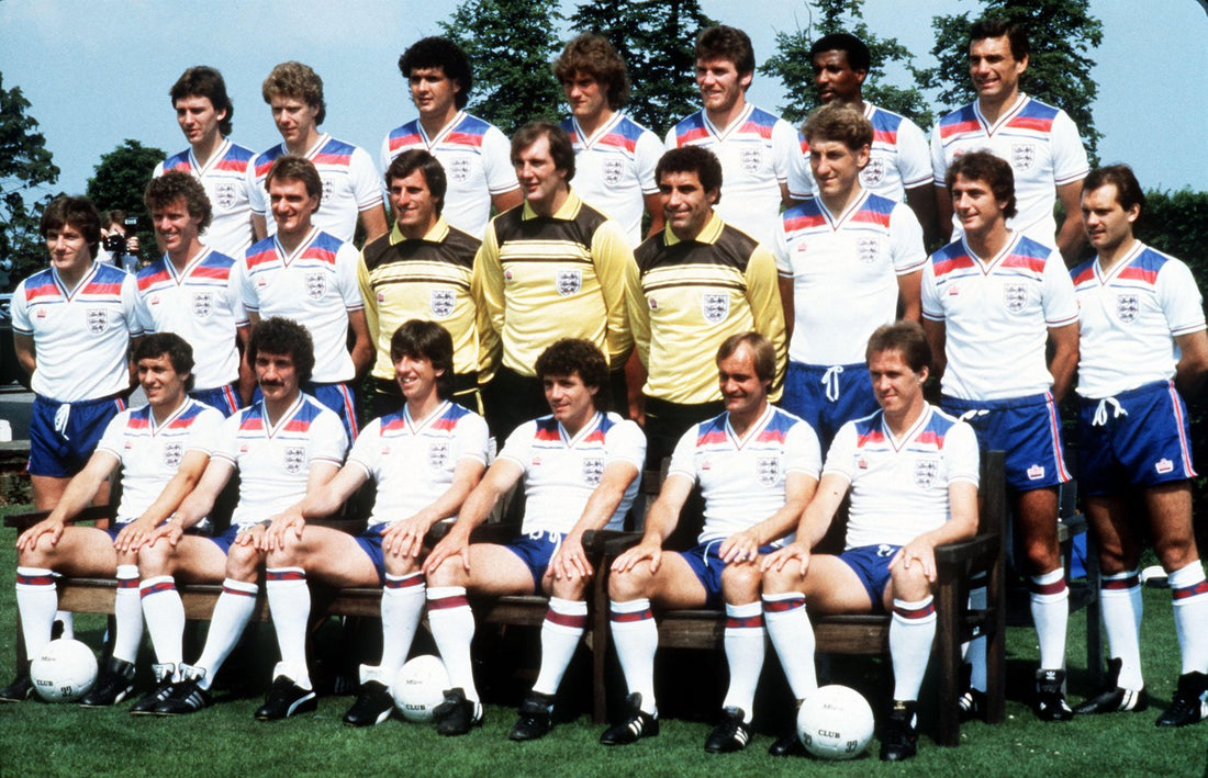 1982 England Shirt Admiral Retro Keegan