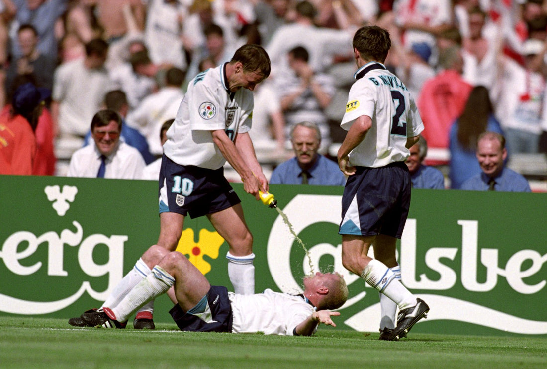 England euro 96 retro home shirt gazza