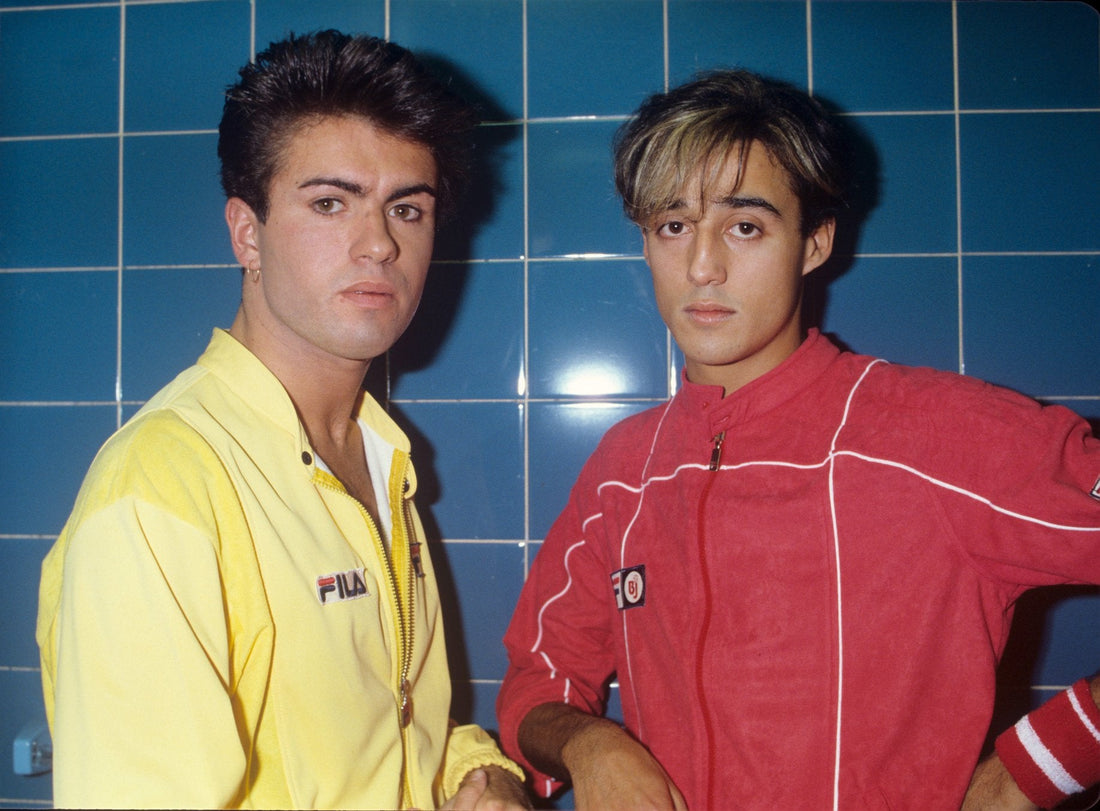 Wham Fila George Michael Andrew Ridgley