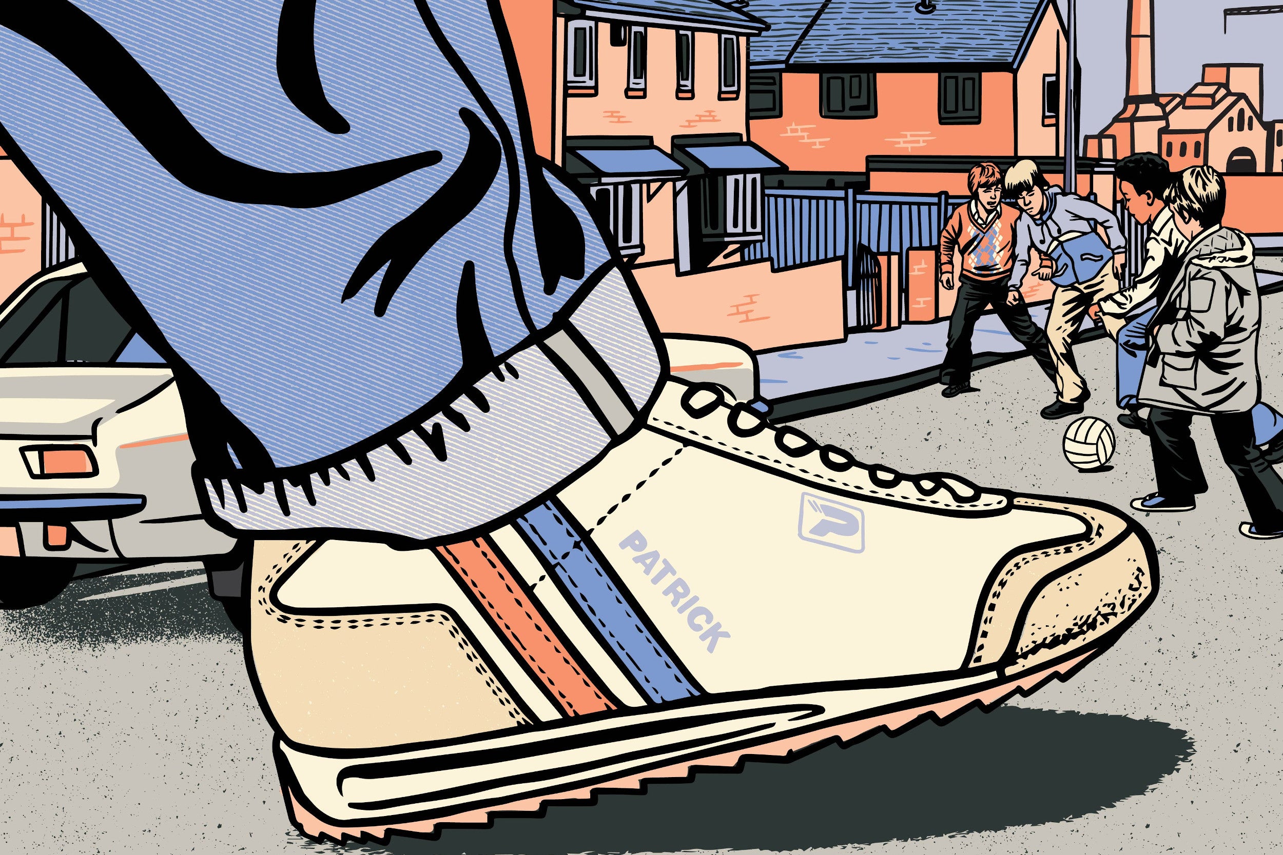 Peter O'Toole x Patrick Liverpool Trainer – 80s Casual Classics
