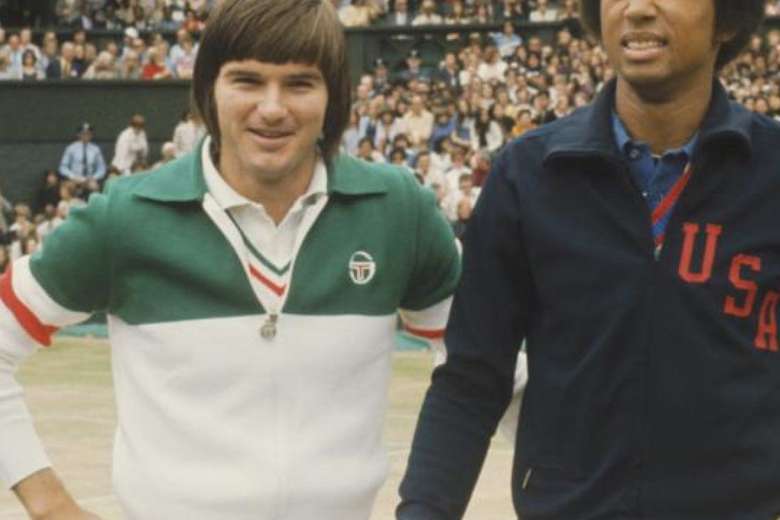 Sergio Tacchini Jimmy Connors Tomme Track Top Gardenia Green
